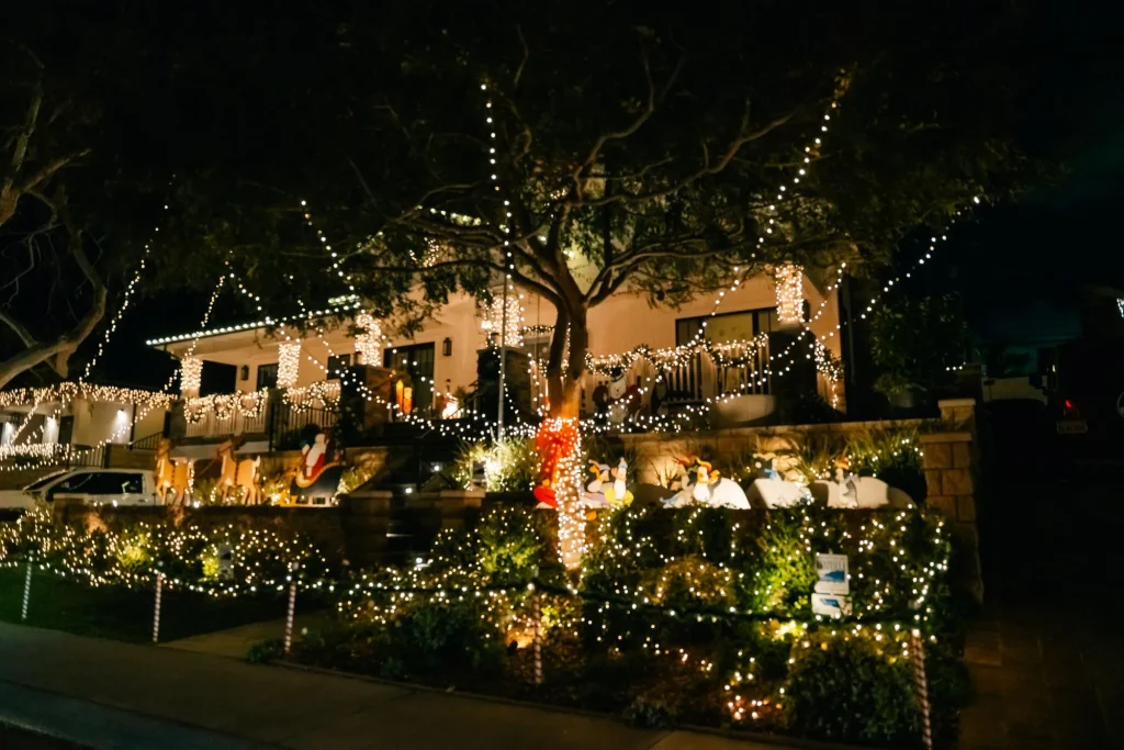 Christmas Light Installation in Bovey