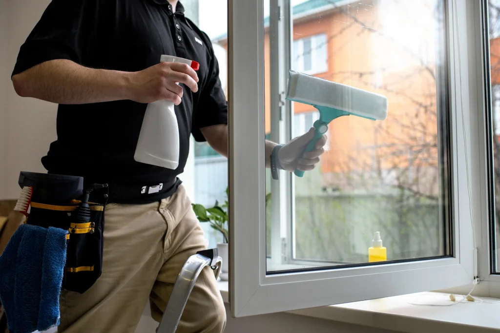 Commercial Window Cleaning g in Chisholm