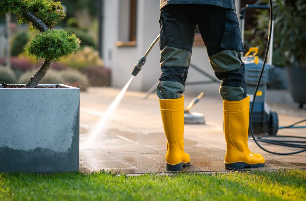 Residential Pressure Washing in Chisholm