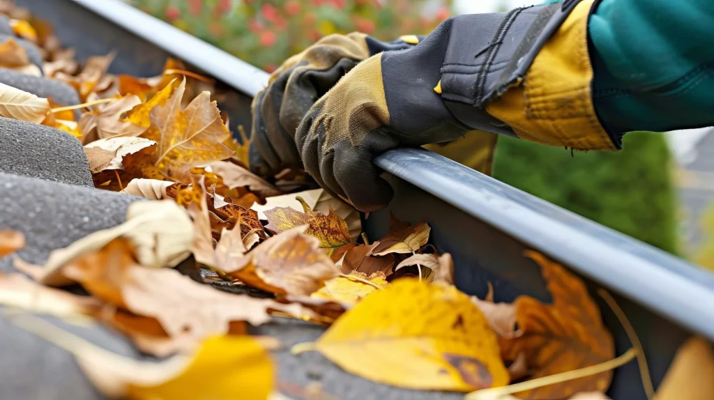 Residential Gutter Cleaning in Bovey
