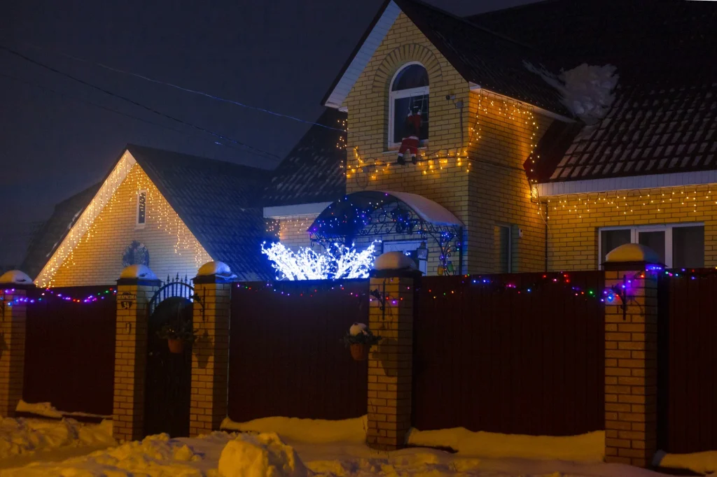 Christmas Light Installation